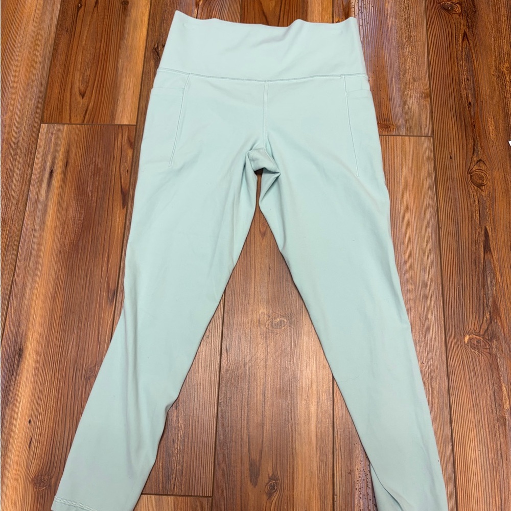 Athleta Pale Mint High-Waist Leggings